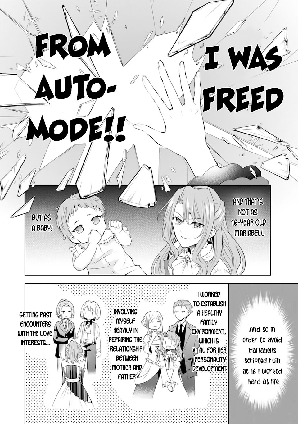 Auto-mode Expired in the 6th Round of the Otome Game Chapter 1 8